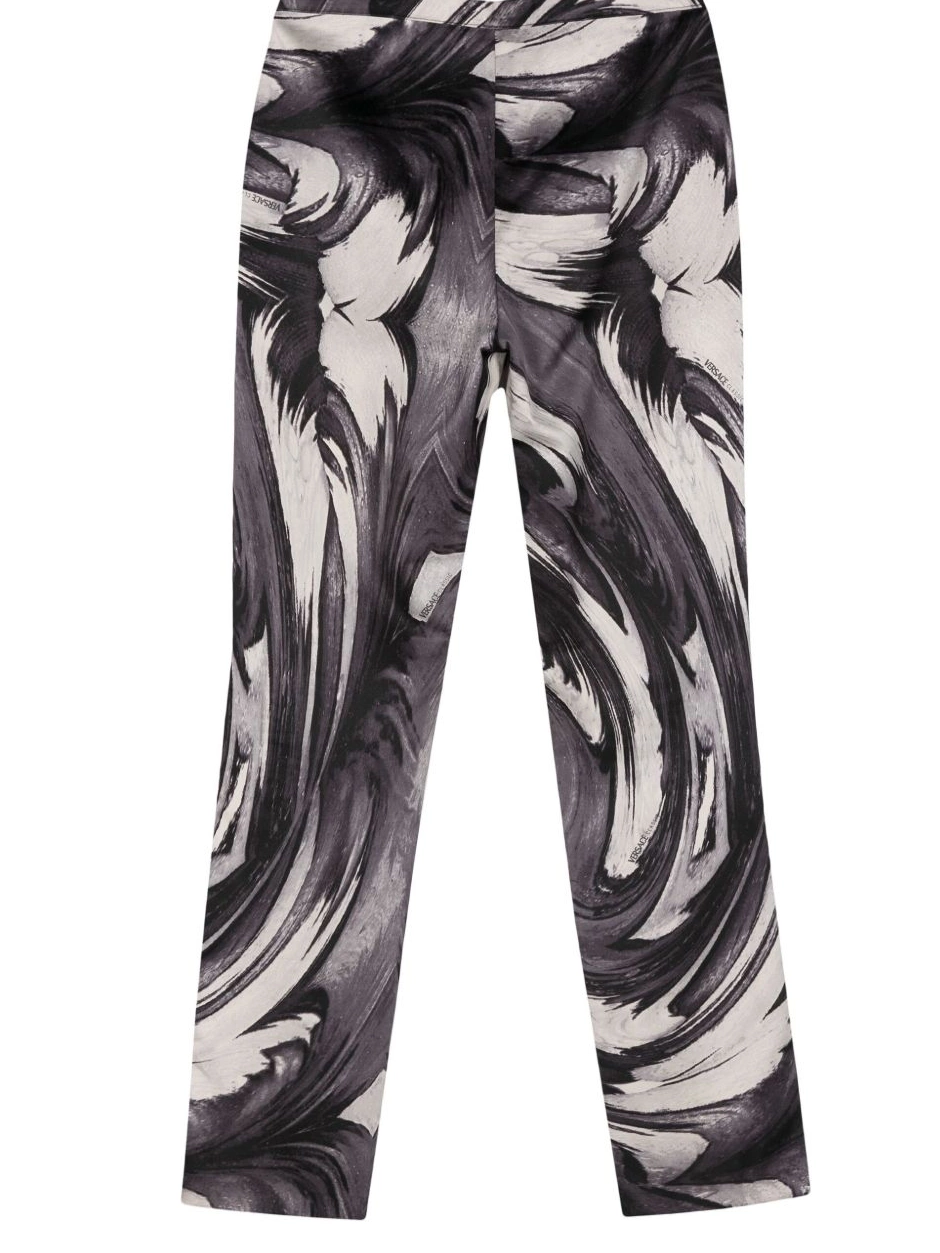 Cheap straight trousers Versace abstract-print Women 2000s 0616